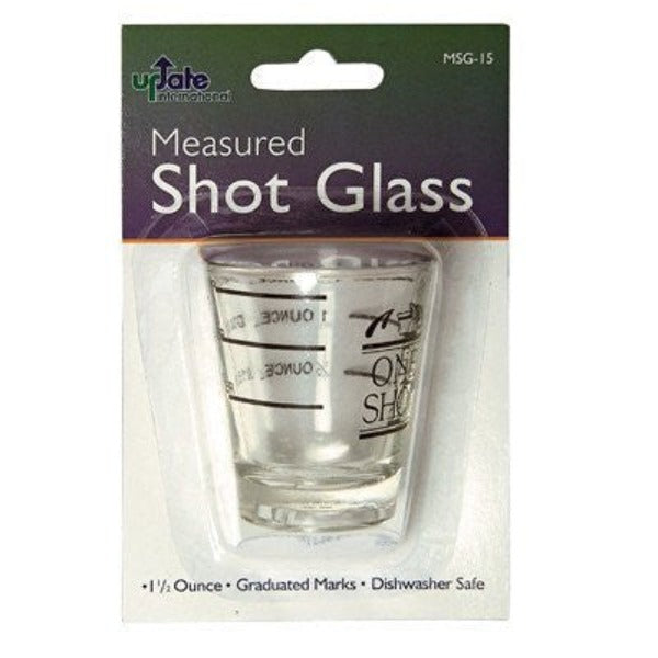 1.5 Oz. Measuring Shot Glass – THE FIRST INGREDIENT KITCHEN SUPPLY