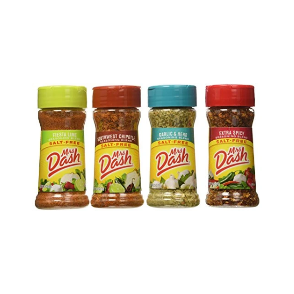 Mrs. Dash Salt Free Seasoning Blends 4 Pack - Original, Onion, Garlic,  Italian