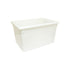 Thunder Group PLFB182615PP 18" x 26" x 15" White Polypropylene Food Storage Box
