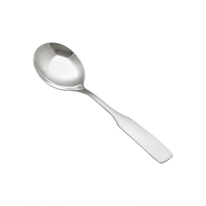 Thunder Group SLES103 Esquire Bouillon Spoon, Stainless Steel - 12/Pack