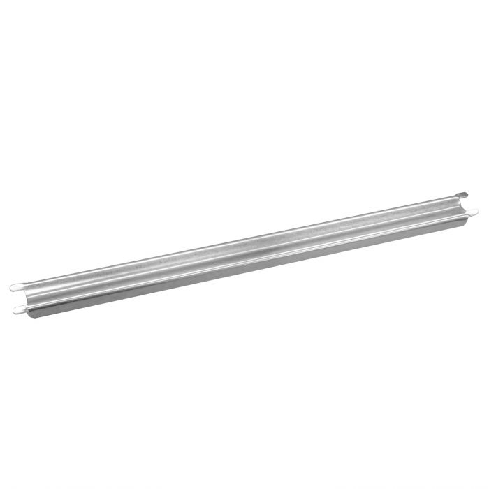 Thunder Group SLTHAB012 12" Stainless Steel Adapter Bar with Grooved