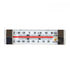 Thunder Group SLTHL080 Horizontal Liquid Scale Thermometer -40°F to 80°F
