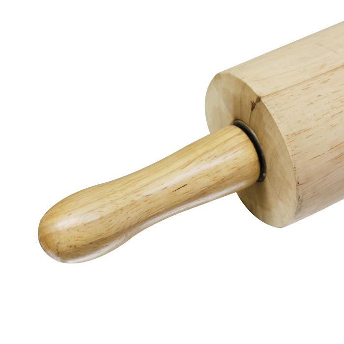 Thunder Group Wooden Rolling Pin with 3 1/4" Diameter