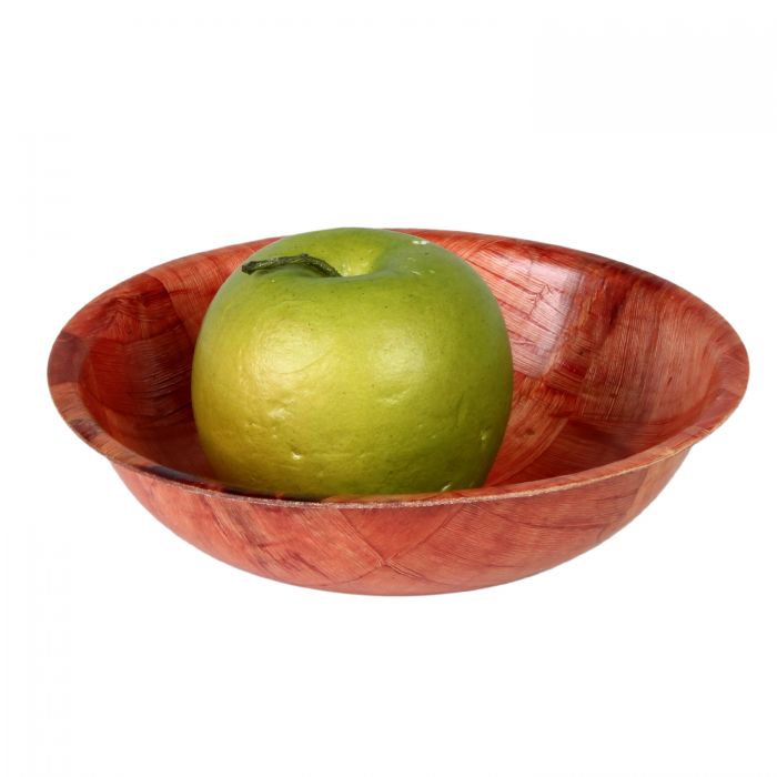 Thunder Group WDTSB006 6-Inch Woven Wood Salad Bowl - 12/Pack