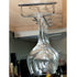 Thunder Group Wire Glass Hanger Chrome Plated