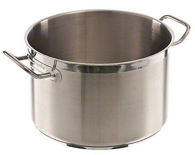 12 Quart Heavy-duty Stainless Steel Stock Pot with Cover 3-ply Clad Base,  Induction Ready, with Lid Cover NSF Certified Item