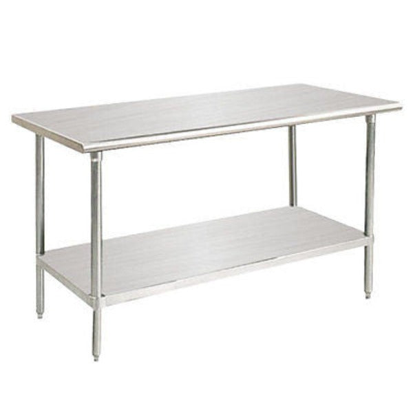 14" x 48" Stainless Steel Work/Prep Table with Adjustable under shelf