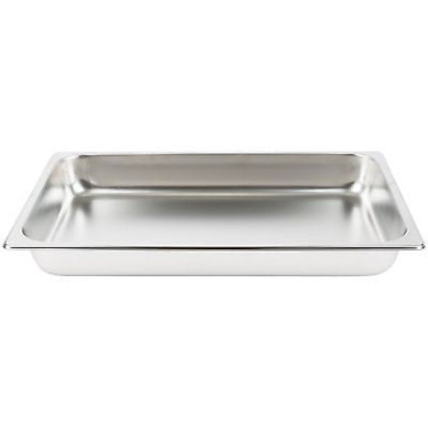 1/2 Size Standard Weight Economy Stainless Steel Steam Table / Hotel Pan 2 1/2"