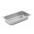1/3 Size Standard Weight Anti-Jam Stainless Steel Steam Table / Hotel Pan 2 ½"