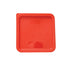 Thunder Group PLSFT0608C Plastic Square Lid For 6 qt & 8 qt, Red