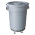 Thunder Group PLTC032GL Lid For 32-Gallon Gray Plastic Trash Can