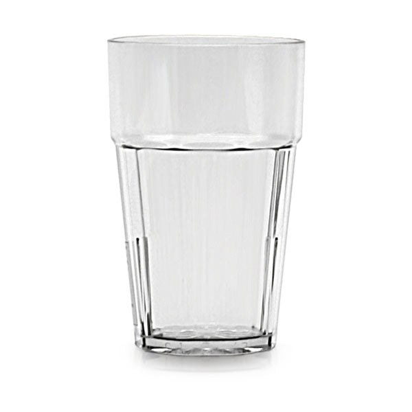 Thunder Group Polycarbonate Diamond Tumbler, Clear - 12/Pack