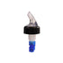 Thunder Group PLPR088C 7/8 oz. Blue Measured Pourer With Collar - Pack Of 12