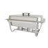 Thunder Group SLRCF001F Stainless Steel Full Size Folding Stand Chafer, 8 Qt.