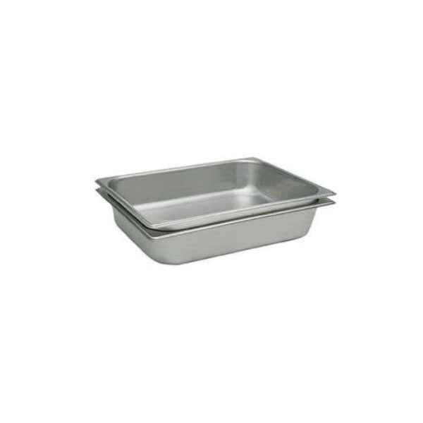 2 1/2" Deep, Full Size Standard Weight Economy Stainless Steel Steam Table / Hotel Pan