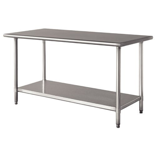 Stainless Steel Work Table With Undershelf 35(H)x 36(W)x 24 (D)". Stainless Steel