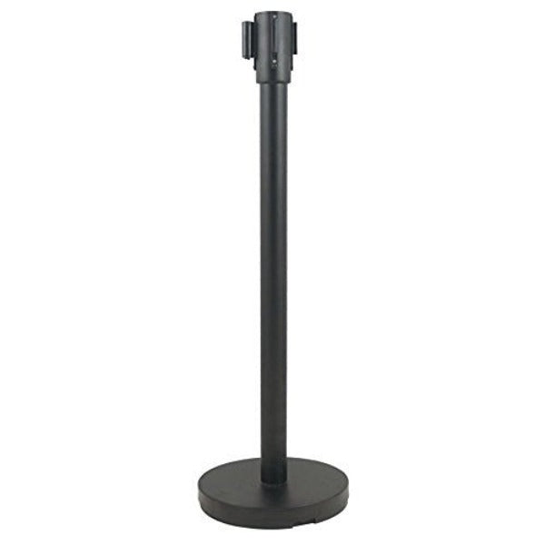 Update International RS-36BK Black Stanchion with Pole and Base