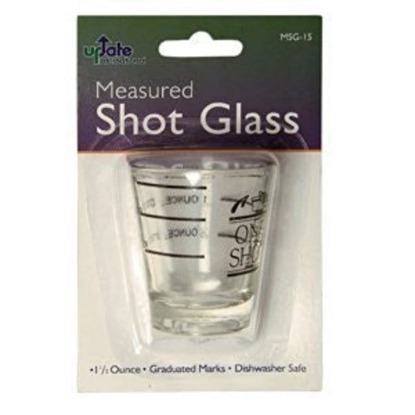 Update International MSG-15 Measuring Shot Glass 1.5 oz