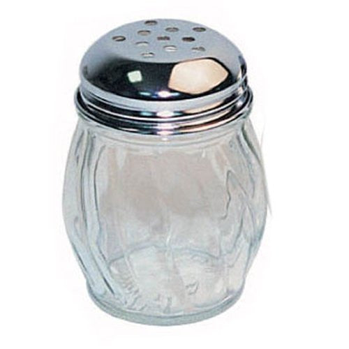 Grated Cheese or Red Pepper Glass Shaker
