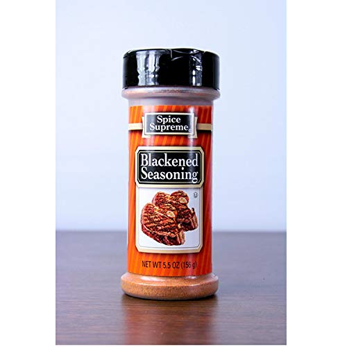Spice Supreme blackened seasoning, 6-oz. plastic shaker (1)