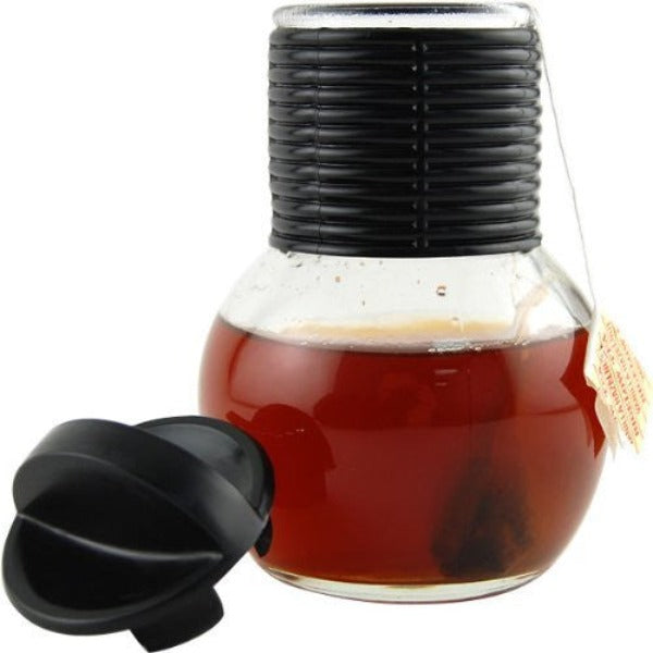 Glass Hottle with Plastic Lid - 10 oz