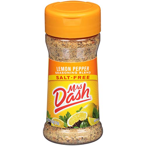 Mrs. Dash Salt-Free Seasoning Blend, Lemon Pepper, 2.5 oz
