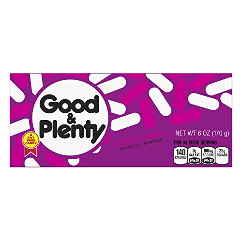 Good & Plenty Licorice Candy 6 oz