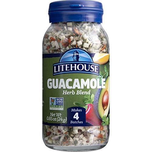 Litehouse Freeze Dried Guacamole Herb Blend, 0.85 Ounce, 4-Pack