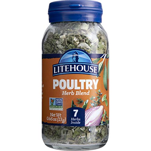 Litehouse Freeze Dried Poultry Herb Blend, 0.46 Ounce, 4-Pack