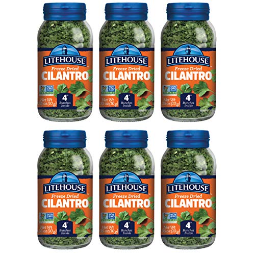 Litehouse Freeze Dried Cilantro, 0.35 Ounce, 4-Pack