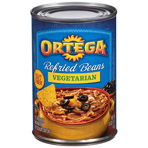 Ortega Refried Beans, Vegetarian, 16 Ounce