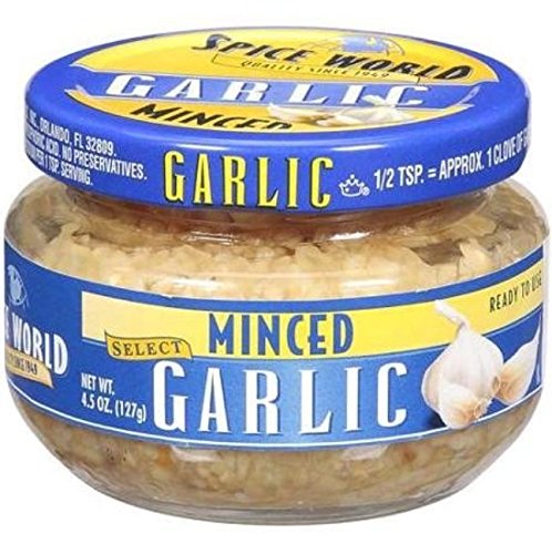 Spice World, Minced Garlic, 4.5 Oz
