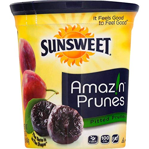 SUNSWEET Amazin Pitted Prunes, 16 oz - PACK OF 4