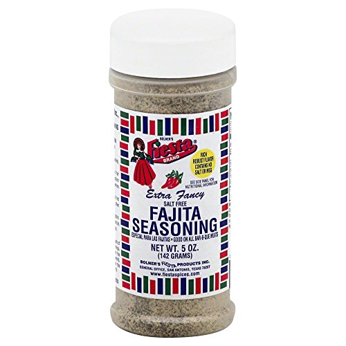 Bolner's Fiesta Salt-Free Fajita Seasoning, 5 Ounces