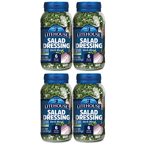 Litehouse Freeze Dried Salad Dressing Herb Blend, 0.42 Ounce, 2-Pack