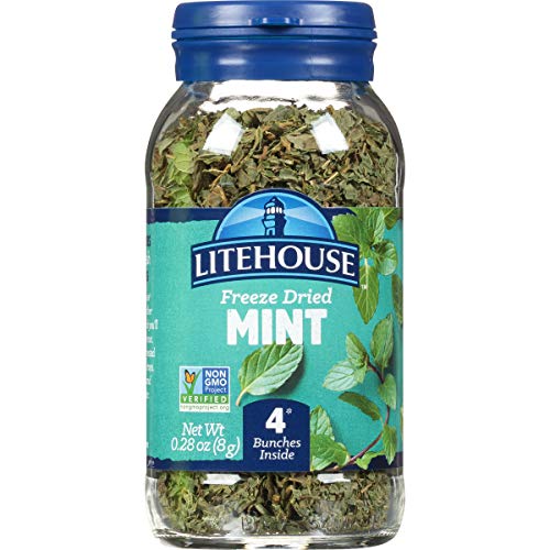 Litehouse Freeze Dried Mint, 0.28 Ounce, 4-Pack