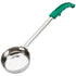 Thunder Group SLLD104PA 4 oz. Green Perforated Portion Spoon
