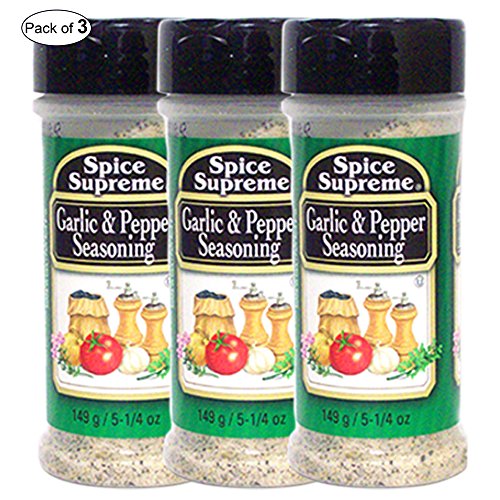 Spice Supreme- Garlic & Pepper Seasoning (149g) (Pack of 3)