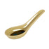 Thunder Group 7002J Wei 1/2 oz. Melamine Chinese Spoon - 12 Pieces
