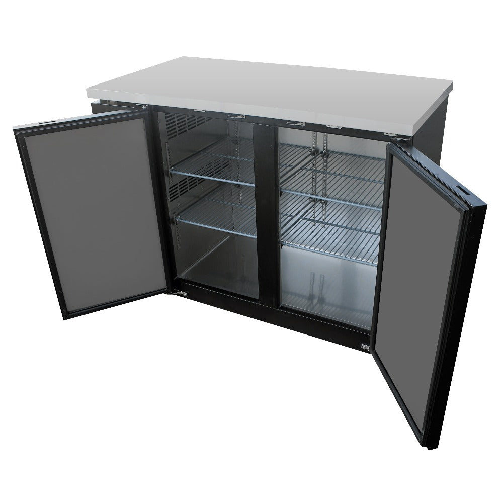NEW-Migali-C-BB48- 48″ Solid Door Back Bar Refrigerator