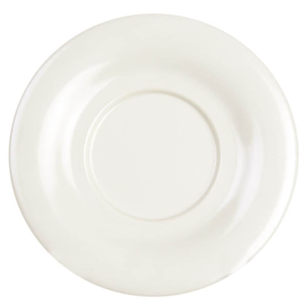 Thunder Group 5 1/2" Saucer for 8 oz. Bouillon Cup and 4 oz. Salad Bowl- 12/Pack
