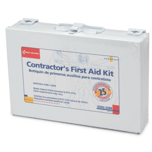 Royal Industries (FAK 25 M) First Aid Kit, 25 Person Metal Case