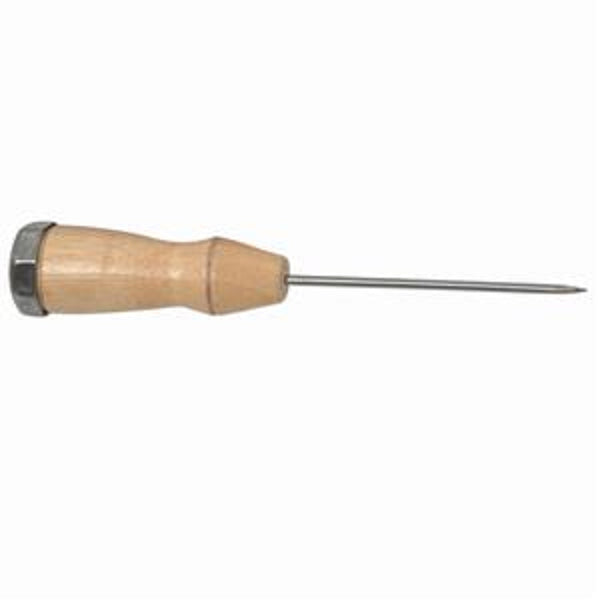 Thunder Group IRPC008 8" Stainless Steel Ice Pick with Wooden Handle