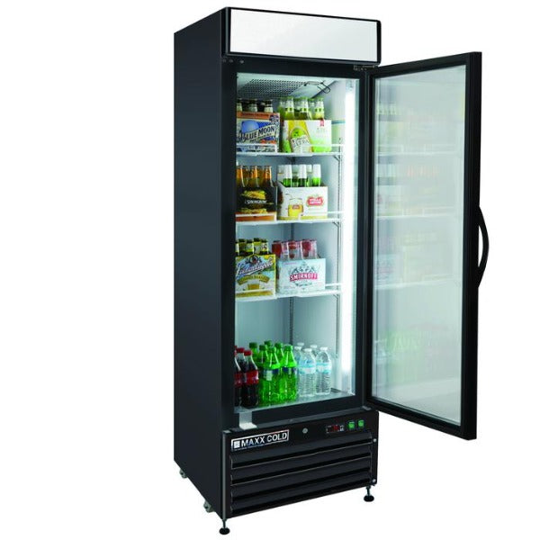 Maxx Cold MXM1-23RBHC Merchandiser Refrigerator, Free Standing