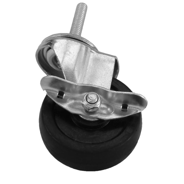 Thunder Group PLCB3140B 3" Rubber Wheel Caster With Brake