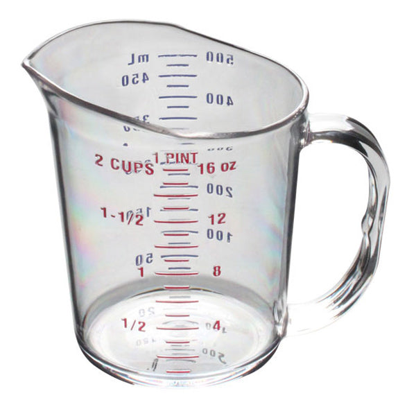 Thunder Group PLMC016CL Heavy Weight 1 PINT/0.5L Polycarbonate Measuring Cup