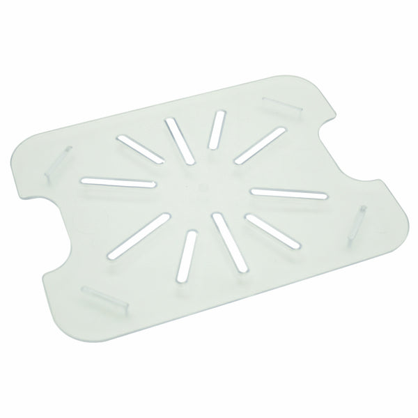 Thunder Group Polycarbonate Drain Shelf for Half Size Food Pan