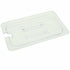 Thunder Group Polycarbonate Slotted Cover For Quarter Size Food Pan