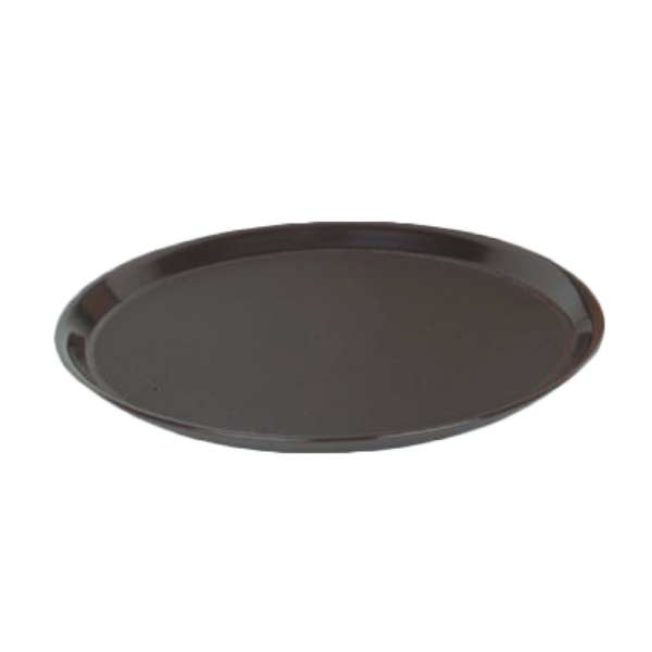 Thunder Group PLRT014 14-Inch Round Anti-Slip Tray with Textured Surface
