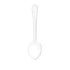 Thunder Group 11" Polycarbonate Serving Spoon, Solid - 12/Pack
